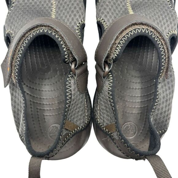 Crocs Swiftwater Mesh Sandal‎ Espresso Men\'s Size 12 main image 9